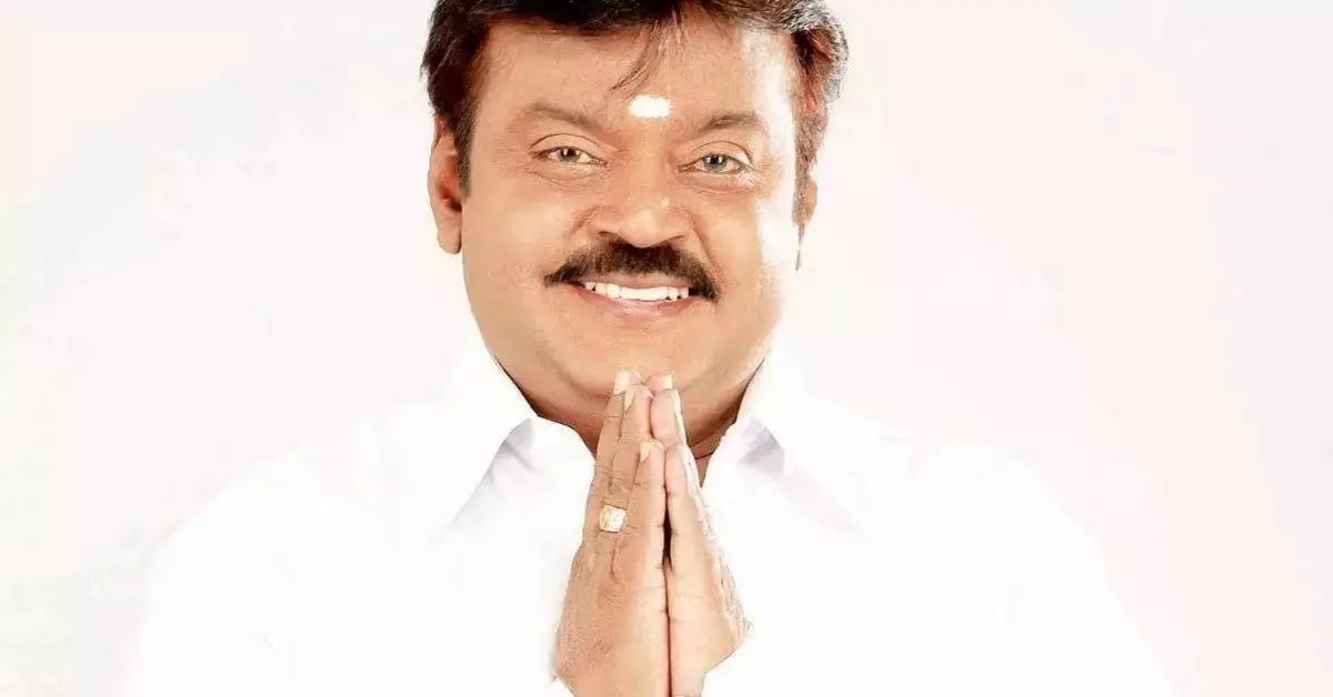 Vijayakanth passed away in Chennai