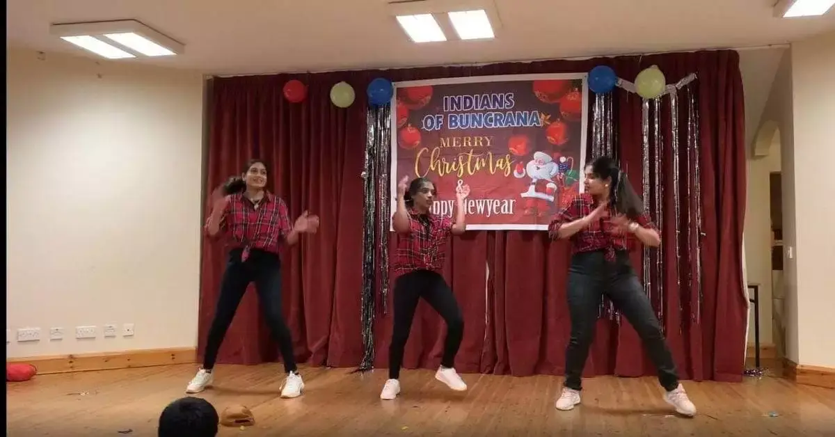 Indians of Buncrana അത്യാഘോഷപൂർവ്വം ക്രിസ്തുമസ് ന്യൂ ഇയർ ആഘോഷിച്ചു.