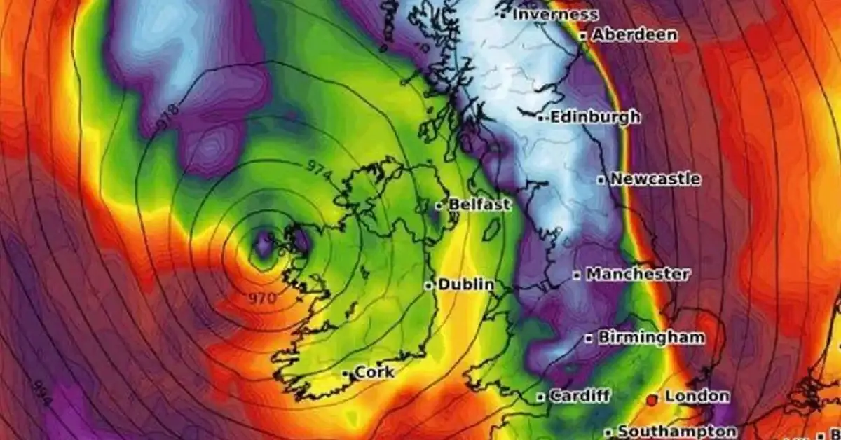 Storm Lilian: Rain and wind warnings