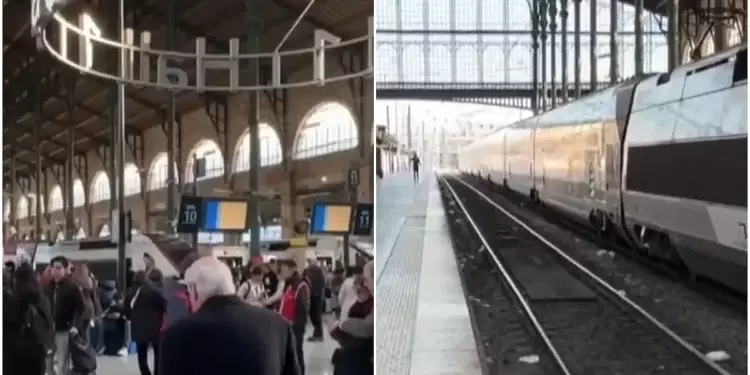 eurostar services halted after unexploded wwii bomb found near paris tracks